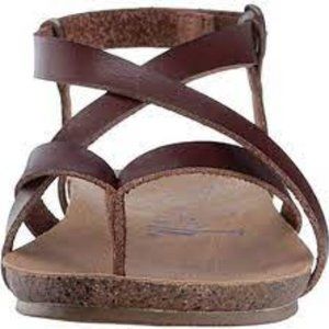 Blowfish Malibu Women's Granola Sandals  - Whiskey Dyecut Pu